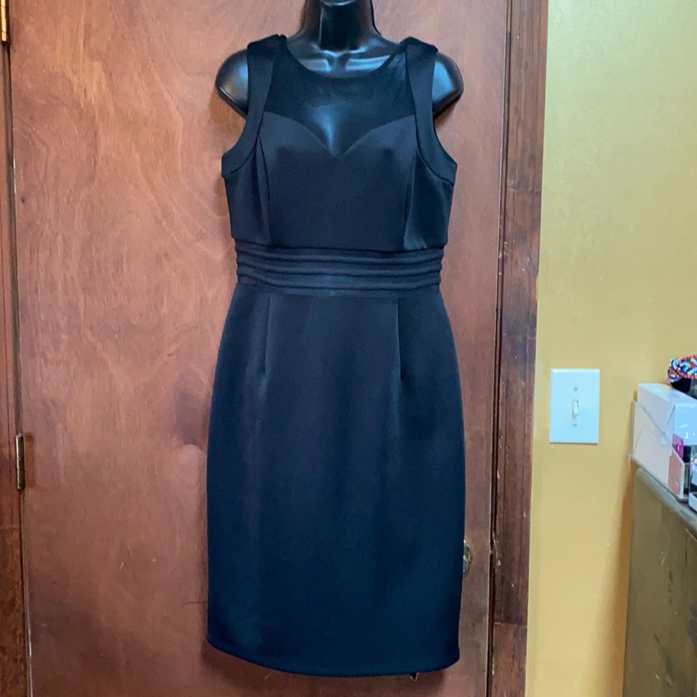 Worn once cute little sexy black dress sz 12